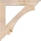 Ekena Millwork Imperial Traditional Smooth Bracket w/ Offset Brace, Douglas Fir, 7 1/2"W x 44"D x 44"H BKT0806X44X44IMP01SDF - alternate 4